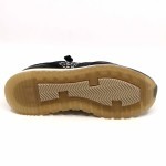 DL Sport sneaker zwart leder/textiel 6342